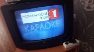 обзор DVD диск караоке русские народные песни
