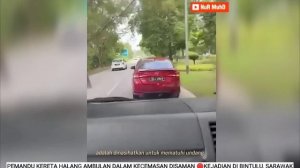 PEMANDU VIOS HALANG AMBULAN AKHIRNYA DISAMAN? INI KENYATAAN PDRM BINTULU