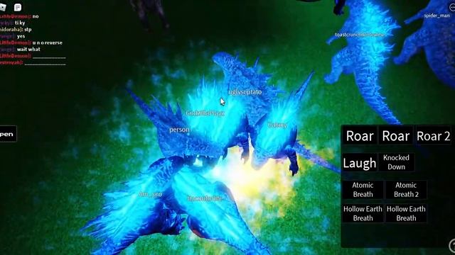 Godzilla 2021 hollow earth group party!: Mesh Godzilla Game смотреть онлайн