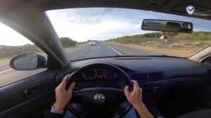 2004 Volkswagen Passat Edition 1.9 TDI 130cv - DRIVE ON SPANISH BEACH POV Test Drive