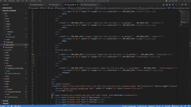 Пишем с нуля "Mini CRM system" на PHP8 & SQL | ToDo list, Task create and index | Часть - 11