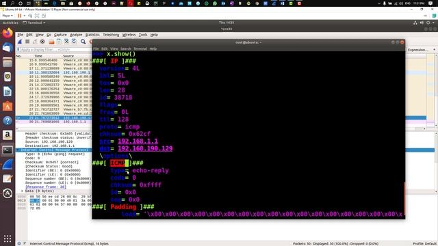 Networking Lab 1 part 3 ( Scapy) смотреть онлайн