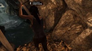 TOMB RAIDER 2013 / Самая ПЕРВАЯ ГОЛОВОЛОМКА | Как переправить ящики через водопад