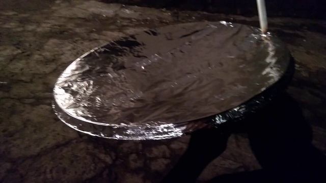 Солнечный концентратор на спутниковой тарелке часть 1
