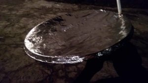Солнечный концентратор на спутниковой тарелке часть 1