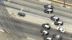 Перестрелка с полицией после завершения погони
