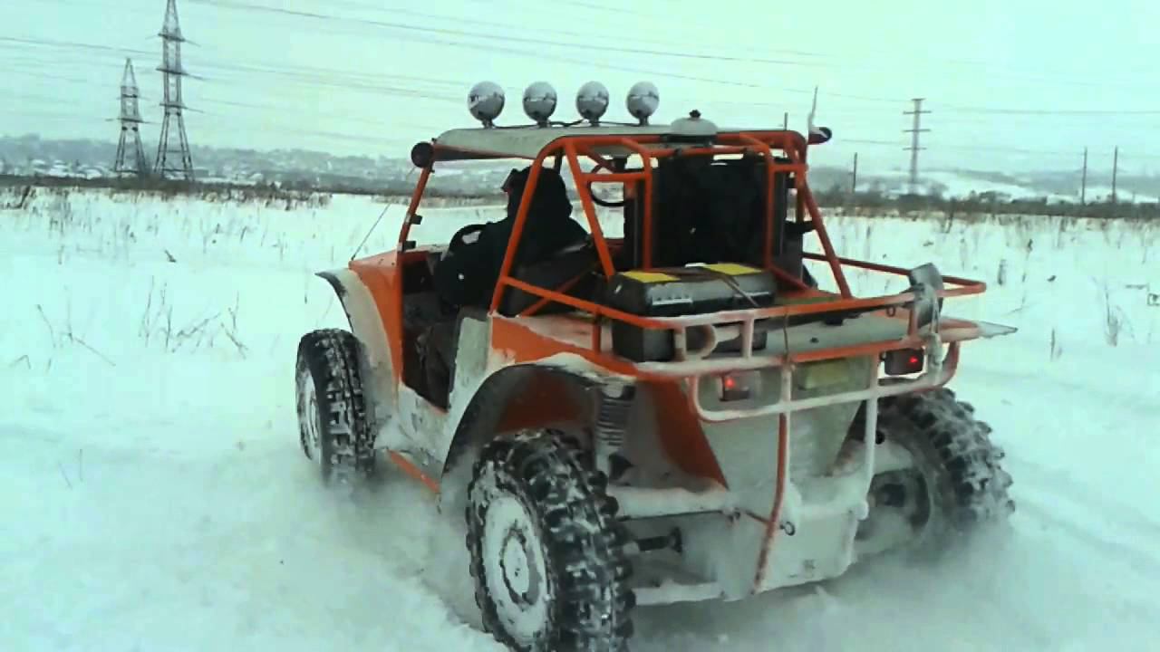 Багги по снегу смотреть онлайн