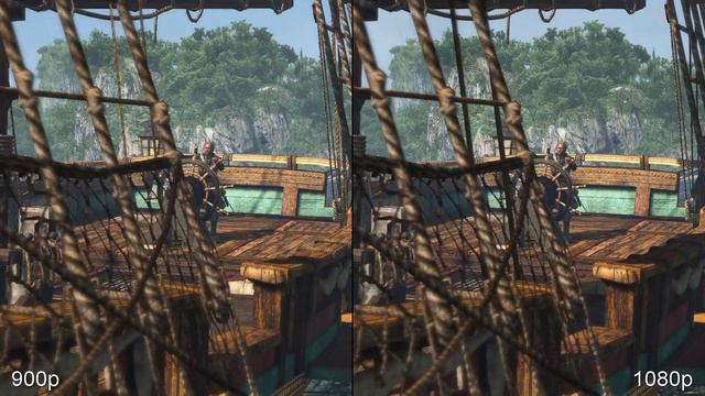 Assassin's Creed 4 PS4: Launch vs. 1080p Patch Comparison смотреть онлайн