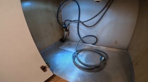 Установка напольной посудомоечной машины!