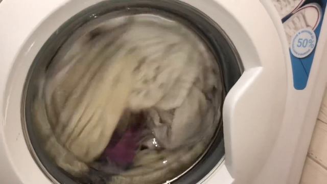Стирка полотенец и махровых изделий/Indesit IWUD4105/Хлопок 80*,1000 об/мин