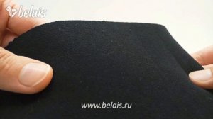 Потолочная ткань на поролоне 3 мм (черная, велюр, ширина 1,7 м., Турция) — belais