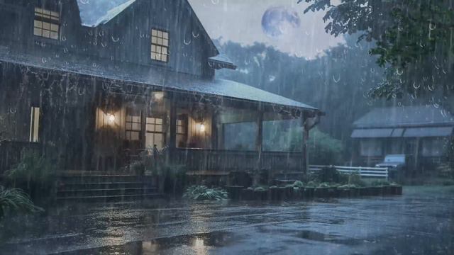 LLUVIA Y TRUENOS para Sueño Profundo y Relajarse - Lluvia Intensa Relajante en Techo para Dormir смотреть онлайн