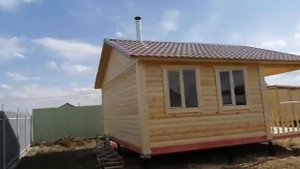 Видео-обзор бани из бруса от СК Вологодские дома и бани.