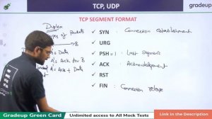 TCP ,UDP | GATE CS 2020 | Score Booster Series | Computer Networks | Gradeup