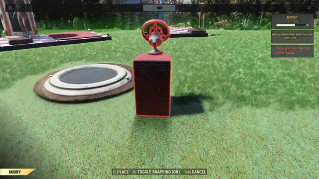 Fallout 76 Camp Tutorial - Let's build a Go-Kart - Adventure mode