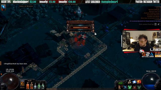 Path of Exile: PK'ed by Chat (And My Own Lack of Attention!) смотреть онлайн