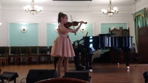 Танец - Э. Дженкинсон (скрипка - Агата Авдюкова, 8 лет)
