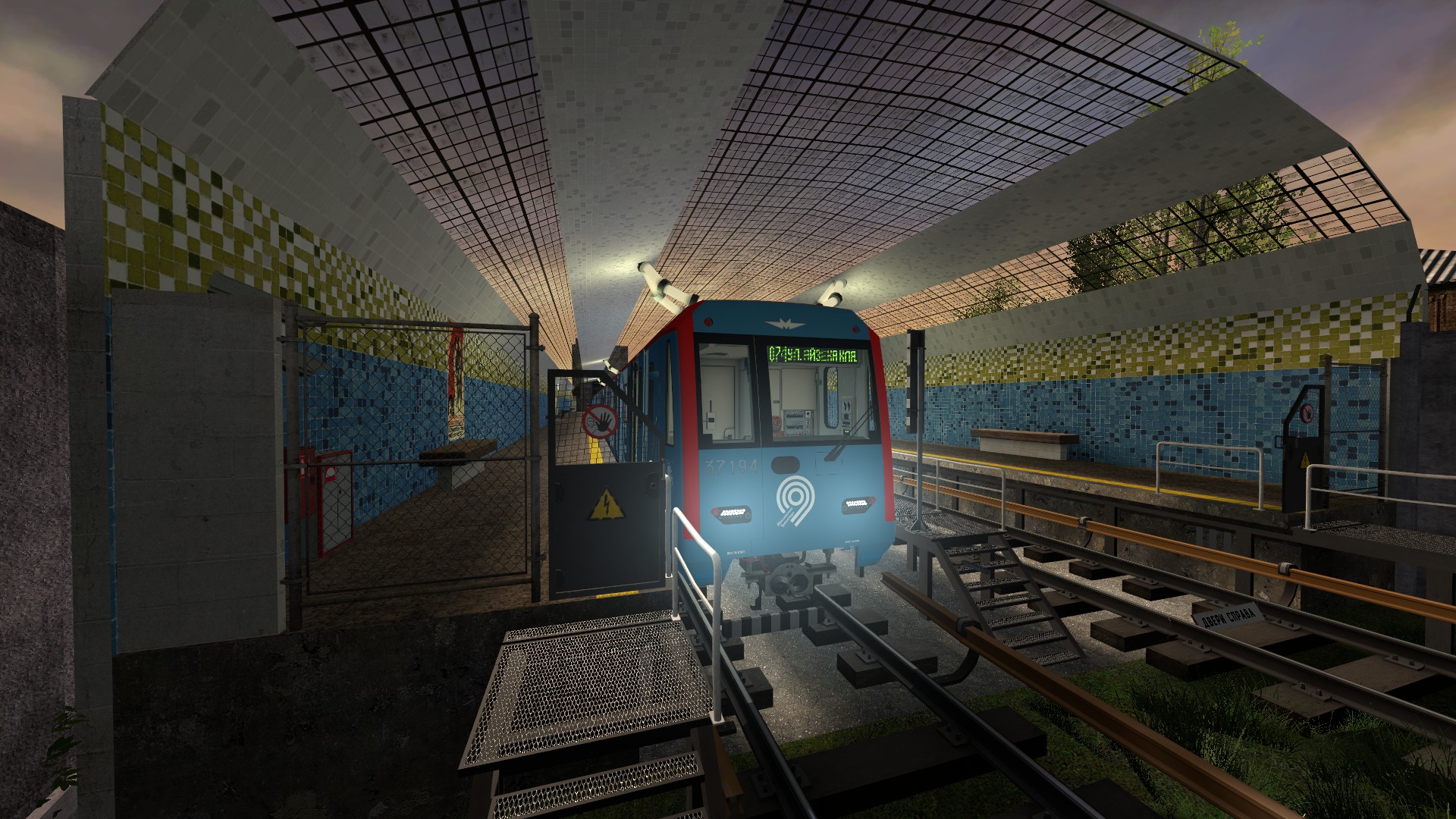 METROSTROI SUBWAY SIMULATOR IN GARRY ’S MOD / РЕАЛИСТИЧНЫЙ СИМУЛЯТОР МАШИНИСТА МЕТРО В ГИРРИС МОДЕ