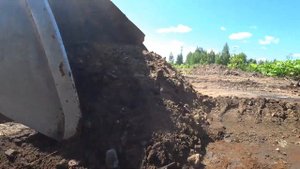 ФРОНТАЛЬНЫЙ ПОГРУЗЧИК. "ЗАКАПЫВАЕМ ЯМЫ "КОП МЕТАЛЛОЛОМА 2020ГОДА