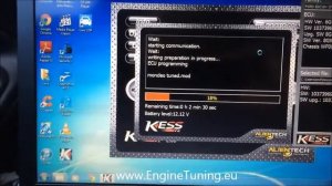 Ford Mondeo Titanium X Sport MK4 2.2 TDCi ECU writing with KessV2