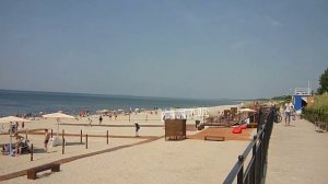 Пляж Балтийска.Самый большой курорт в России.Длина пляжа 42 км.