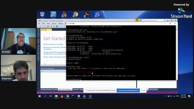 Aula 01: Trabalhando com repositório git no Azure Repos смотреть онлайн