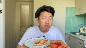 МУКБАНГ ГОТОВЛЮ ПИЦЦУ ?ЗА 4 МИНУТЫ? ВОСПОМИНАНИЯ ИЗ ДЕТСТВА ? Mukbang PIZZA not asmr