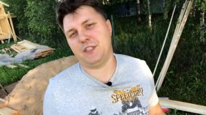 Стропильная система #1  I Каркасная баня своими руками