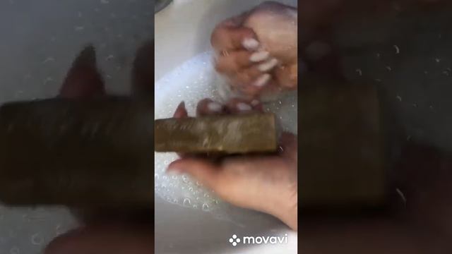 Полное мыление двух хозяйственных мыл… мередиан и эфко #мыло #soap #мылоасмр #распаковкамыла #asmr