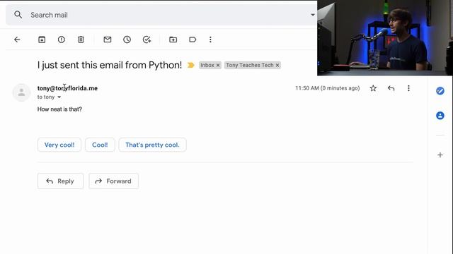 How to Send Email from Python (with attachments)