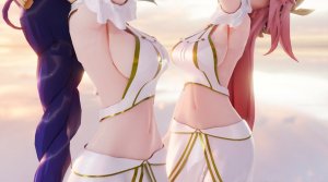 Genshin Impact / Raiden Ei ＆Yae Miko / Геншин Импакт / Райден＆Мико / [A]ddiction