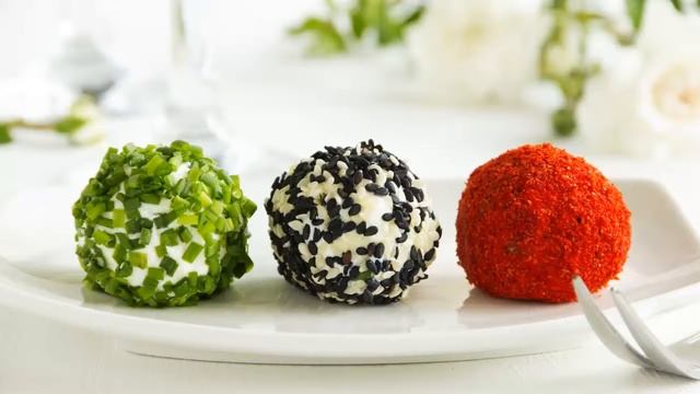 рецепты закуска, сырные шарики, присыпка, appetizer, cheese balls, powder смотреть онлайн