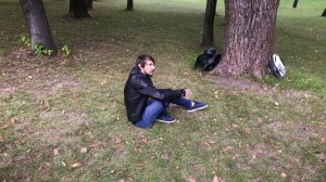 На моноколесе: Техника падения, часть 1. Падения назад.