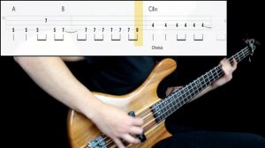 Green Day - Stuck With Me (Bass Cover) (Play Along Tabs In Video)