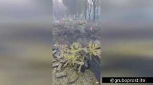 прилёты по Киеву