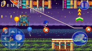 Sonic Advance (Android) Gameloft - Casino Paradise Zone Act1 Speedrun 0:59.354