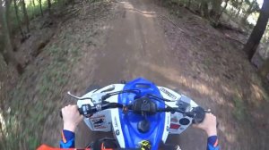 Первый выезд на квадроцикле Yamaha raptor YFM 700