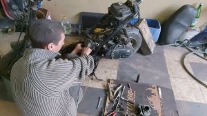 Скутер STRADA JAZZ 50. эксперимент с поршневой. Поставили 80к. Как назвать проект???