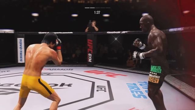 PS5 | Bruce Lee vs. Titled Muscular Champion (EA Sports UFC 4) смотреть онлайн