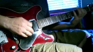 1972 Yamaha SA-50 hollow body Guitar: Clean