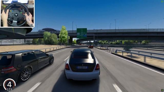 Rolls Royce Wraith - Traffic - Assetto Corsa Steering Wheel смотреть онлайн