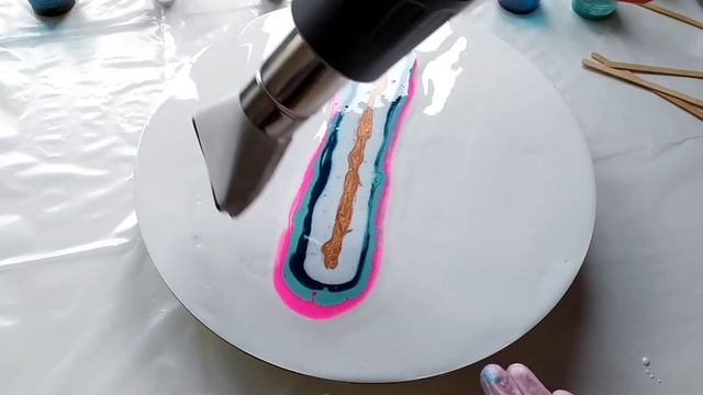Техника Resin Art | Рисование эпоксидной смолой