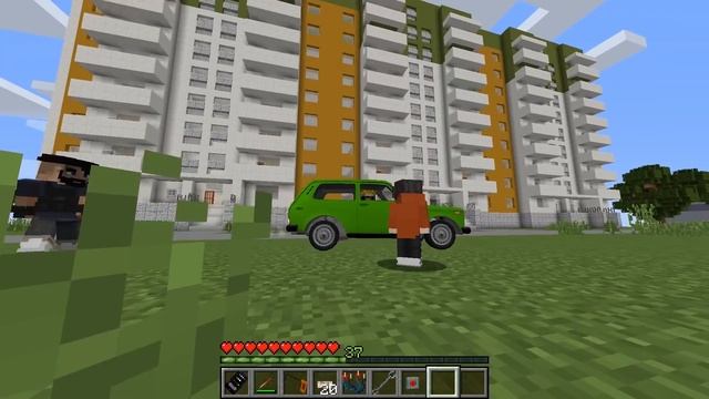 САМАЯ ДЛИННАЯ МАШИНА в Майнкрафт! Автомеханики смотреть онлайн