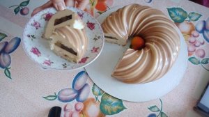 Карамельная груша. Муссовый торт.