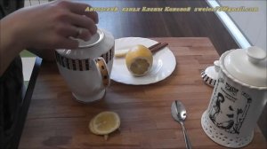 Чай имбирный с корицей и лимоном. Готовим дома.