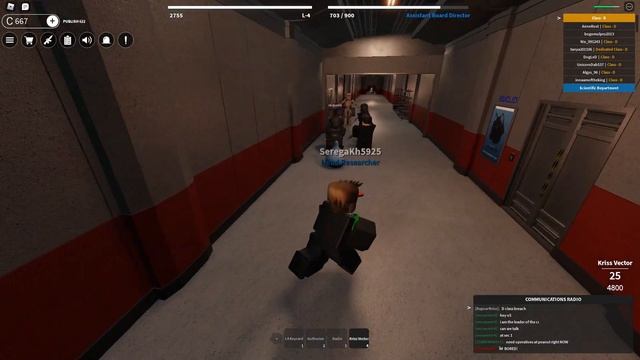 Roblox: SCP Roleplay | Обычный день за Учёного!! смотреть онлайн