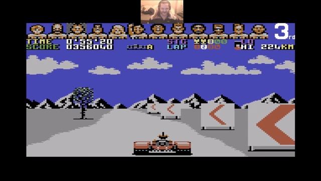 Lukozer Retro Game Review - 536 - Power Drift - Commodore 64 смотреть онлайн