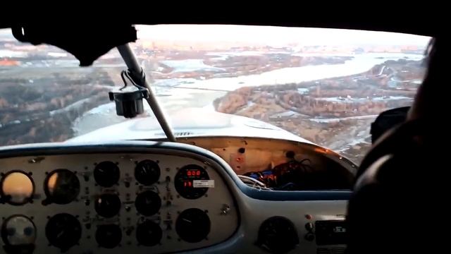 Полет на самолете Аэропракт А-27М аэродром Заячий г.Сургут