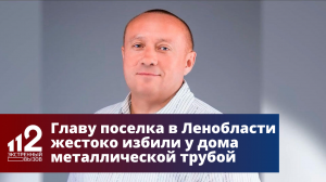Главу поселка в Ленобласти жестоко избили у дома металлической трубой