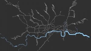 London Tube Map - Map verses location